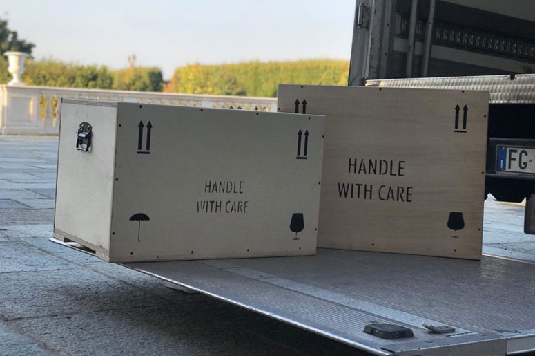 casse museali sculture